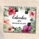 Search for tropical flowers calendars 2026