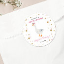Search for cute girls birthday stickers One silly goose