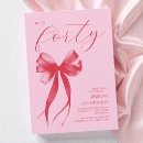 Search for 40th birthday invitations Calligraphy