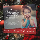 Search for santa claus photo cards Modern