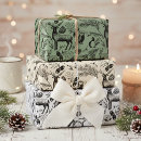 Search for enchanted forest wrapping paper Deer