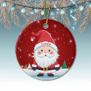 Search for kris kringle christmas tree decorations St nick