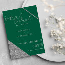Search for jade green wedding invitations Sophisticated