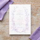 Search for french lavender invitations Classic