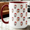 Search for santa mugs Face