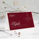Search for wine place cards Minimalist