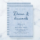 Search for denim and diamonds invitations Western
