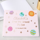 Search for first birthday guest books Baby girl