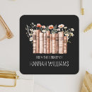 Search for club bookplates Stack of books