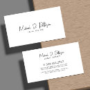 Search for education consultant business cards Black and white