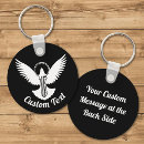 Search for bird silhouette key rings Dove