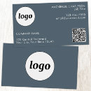 Search for charcoal business cards Logo