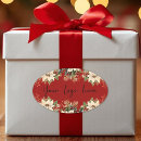 Search for corporate greetings stickers Red