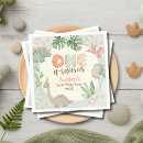 Search for dinosaurs napkins Dinosaur 1st birthday
