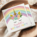 Search for unicorn napkins Pony