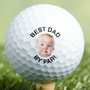 Search for new baby golf balls New father