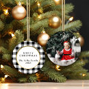 Search for plaid christmas tree decorations Check