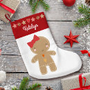 Search for cookie christmas stockings Gingerbread girl