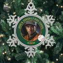 Search for baseball player christmas tree decorations High school