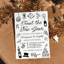 Search for disco ball seasonal invitations New years eve party