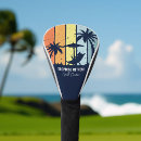 Search for palm tree golf head covers Vintage
