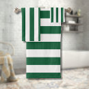 Search for green white stripe pattern bath towels Trendy