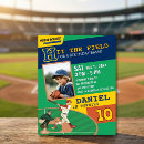 Search for baseball game invitations Boy
