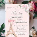 Search for eiffel tower birthday invitations Princess