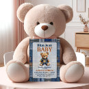 Search for blue denim invitations Teddy bear