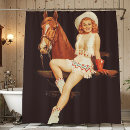 Search for cowgirl shower curtains Girly