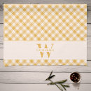 Search for yellow tea towels Rustic