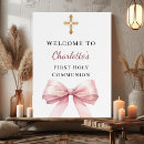 Search for first communion signs posters Girl
