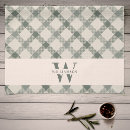 Search for green gingham tea towels Rustic