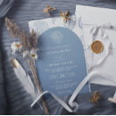 Search for sea shells wedding invitations Modern