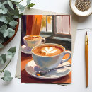 Search for cafe latte postcards Morning