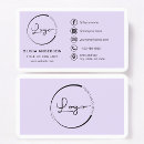 Search for social media manager business cards Influencer