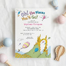 Search for oh the places invitations Gender neutral