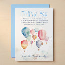 Search for balloon thank you cards Gender neutral