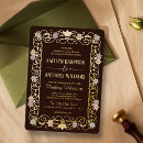 Search for copper foil wedding invitations Floral