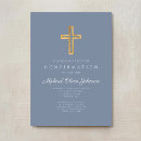 Search for boys confirmation invitations Simple
