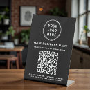 Search for pedestal business signs Qr code