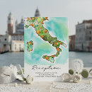 Search for italy map invitations Italian