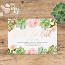 Search for desert rose invitations Rustic
