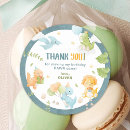 Search for dinosaur party favor stickers Baby boy