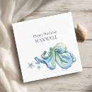 Search for octopus napkins Ocean