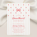 Search for a little sweetheart invitations For her