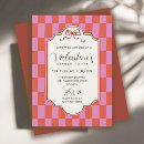 Search for checkerboard invitations Trendy
