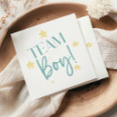 Search for team napkins Gender reveal