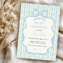 Search for vintage baby boy shower invitations Bow