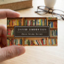 Search for bookstore business cards Elegant